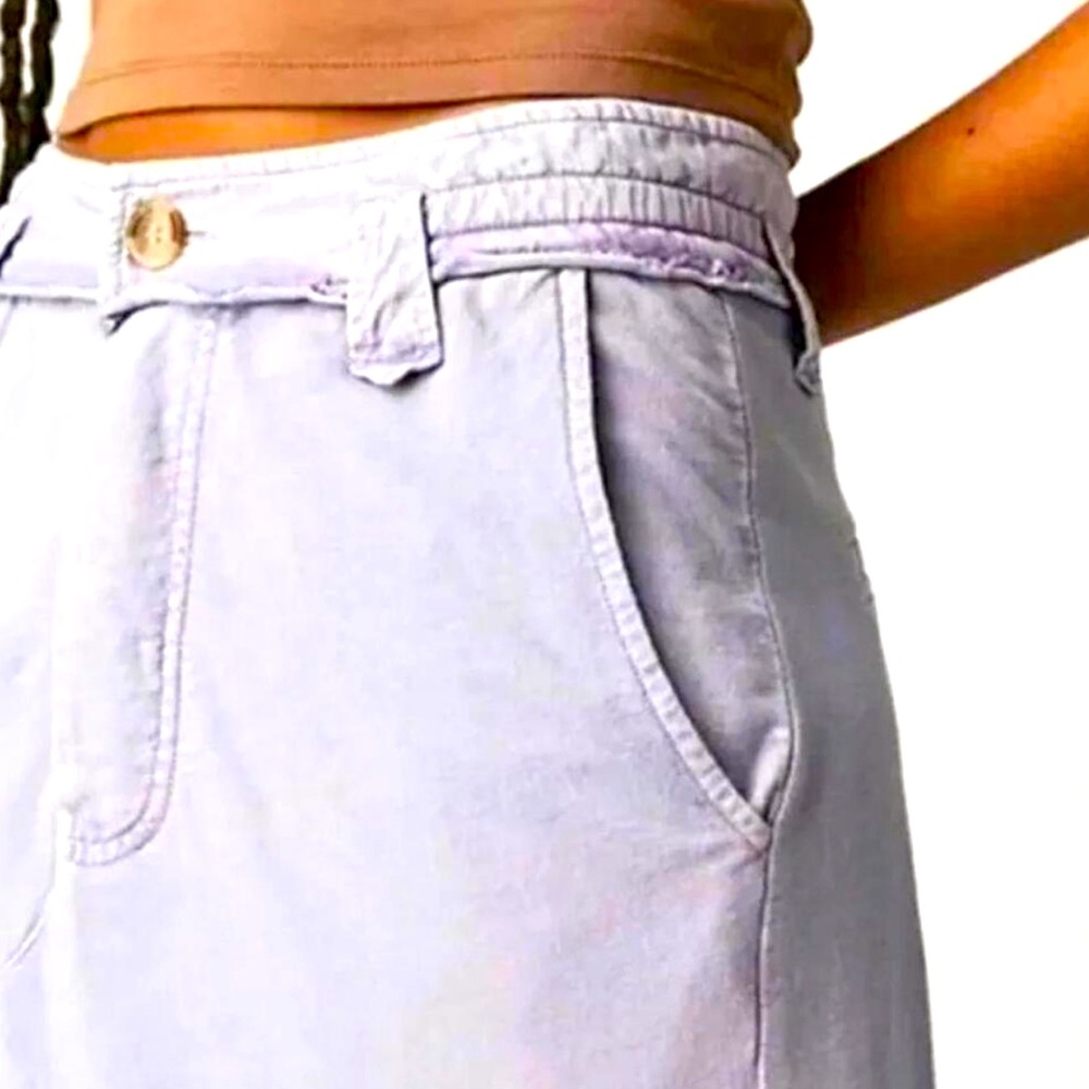 FREE PEOPLE FP ONE KONA MAXI LONG SKIRT    Style No. 78752268; Lavender Blue - Picture 2 of 4